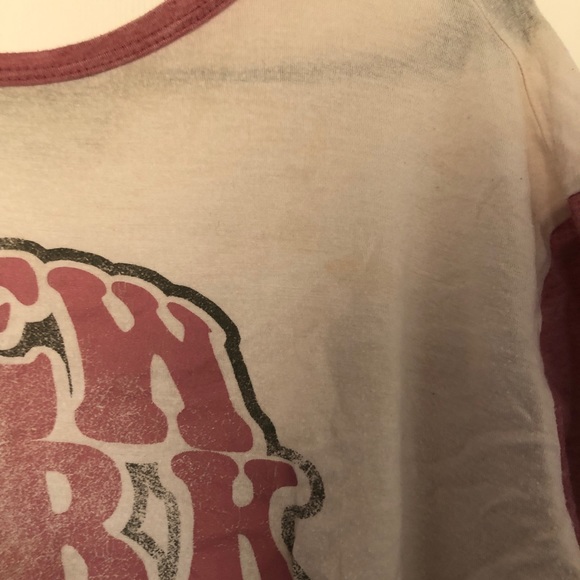 | NEW YORK CROPPED BASEBALL TEE TOP - Picture 3 of 3